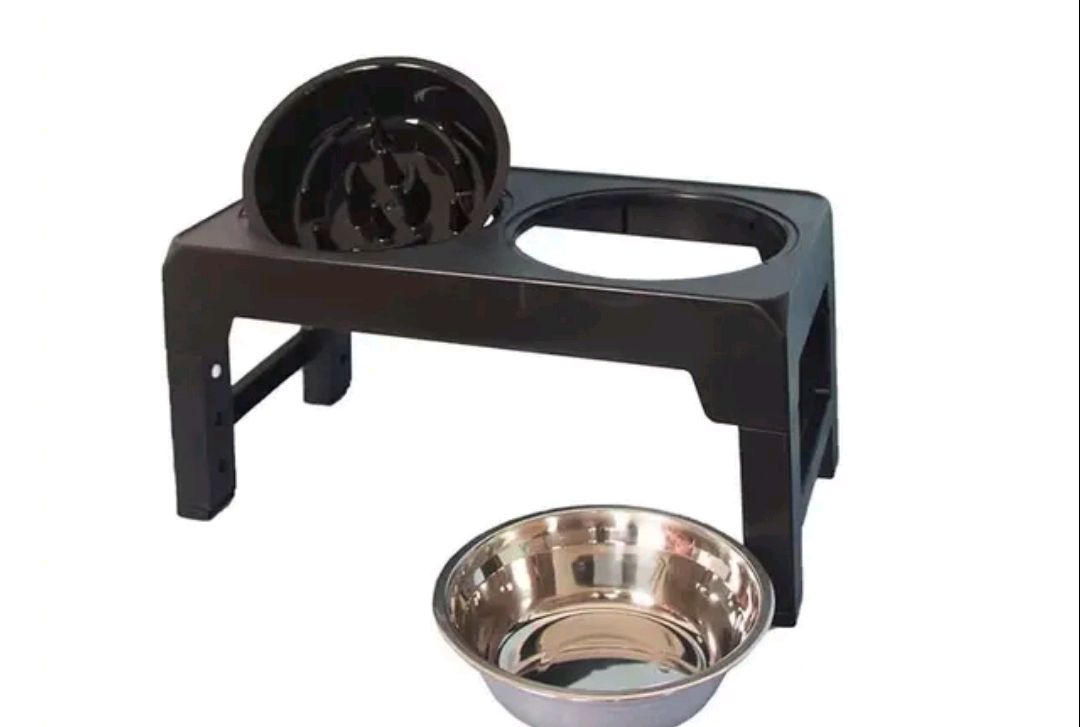 Comedero/Bebedero Ajustable para Mascotas