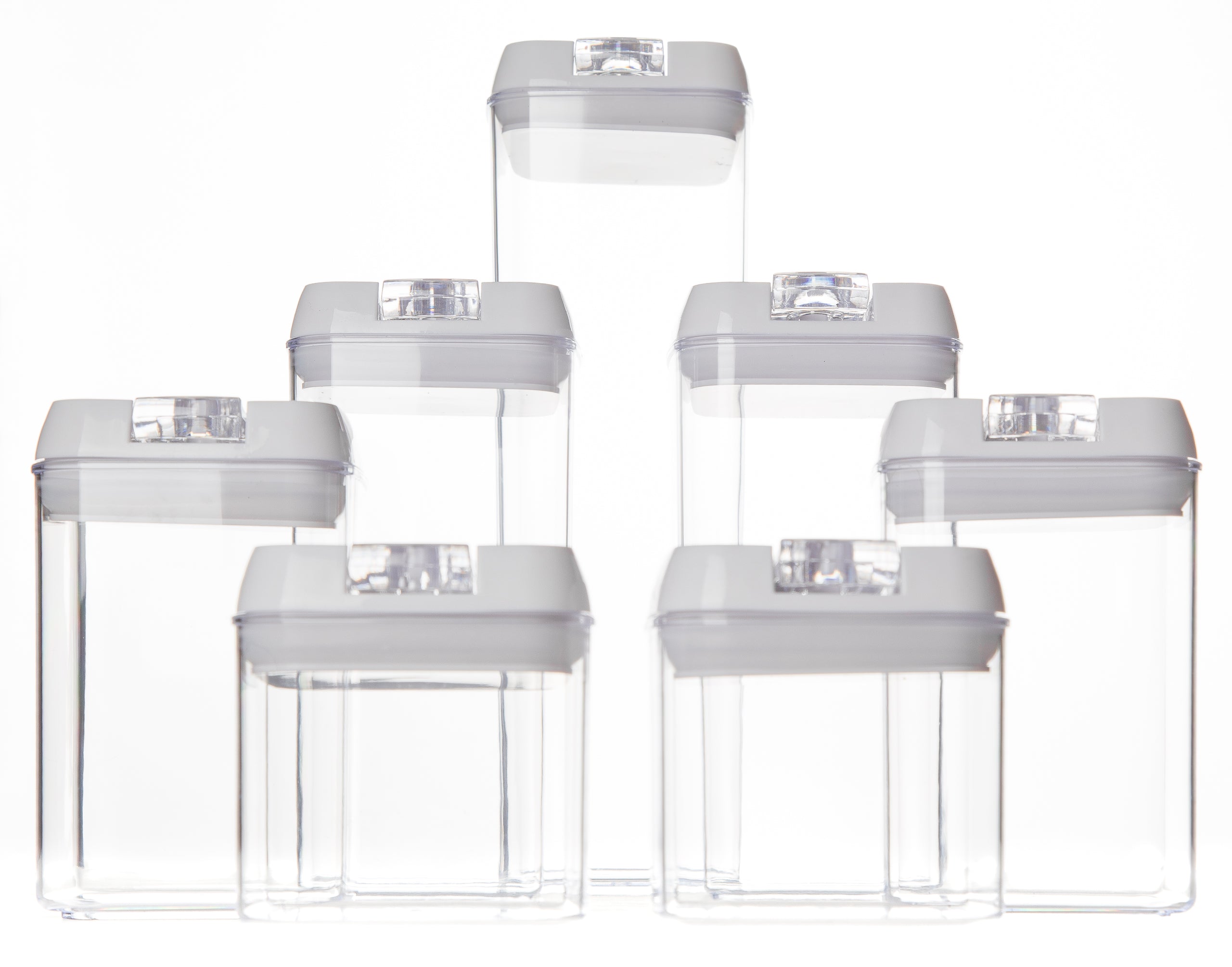 Set de 7 Contenedores Herméticos BPA Free para Alimentos – Diseño Moderno y Seguro